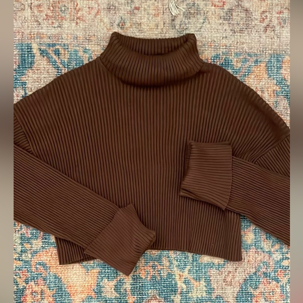 Forever 21 Cropped Turtle Neck